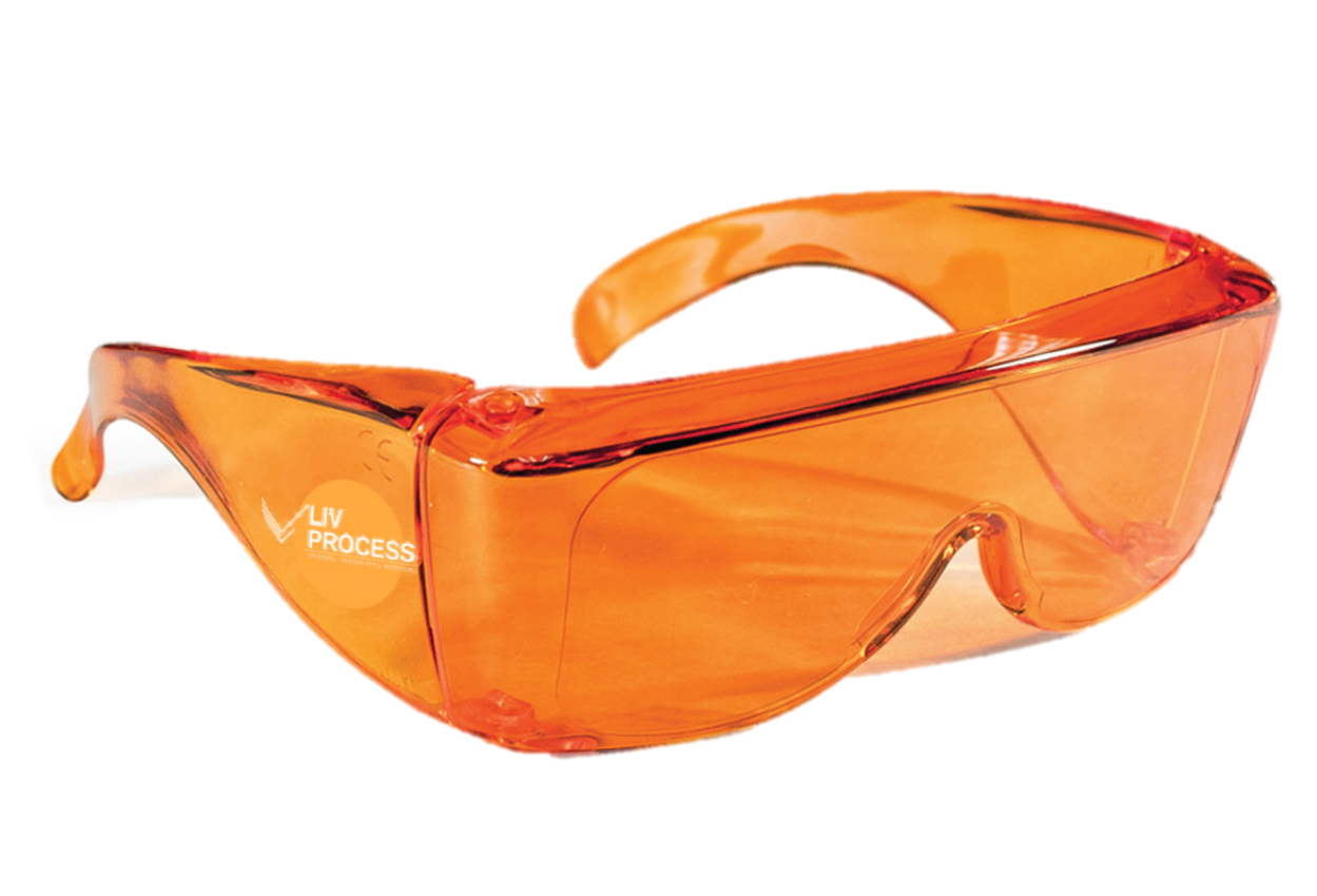 6-Pack, Orange Goggles